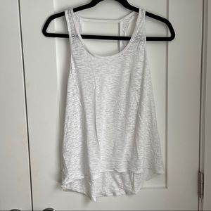 lululemon open back burnout tank